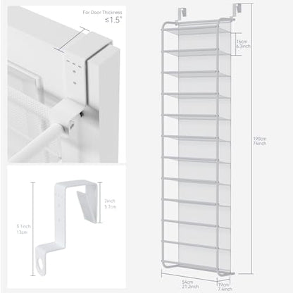 36 Pair Over the Door Shoe Rack