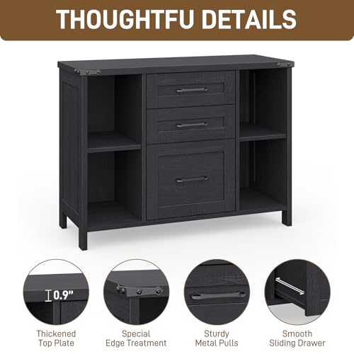 File Cabinet with 3 Drawers