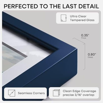 12x17 Blue Picture Frame (2 Count)
