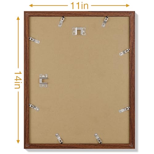 11x14 Picture Frames Set of 9 for Wall Mounting (9 Count)