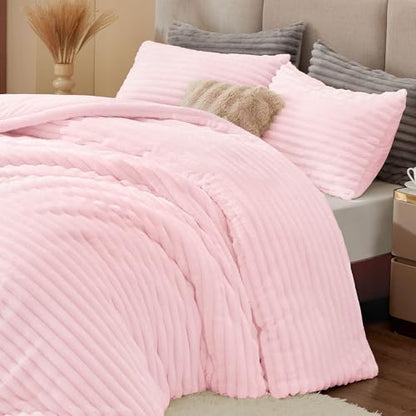 Fleece Full Comforter Set