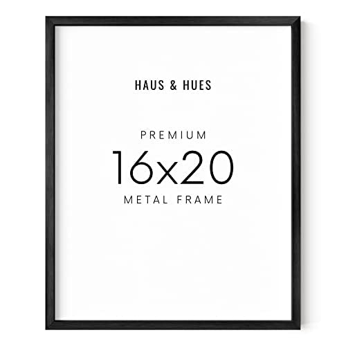 Black Metal Picture Frame (6 Count)