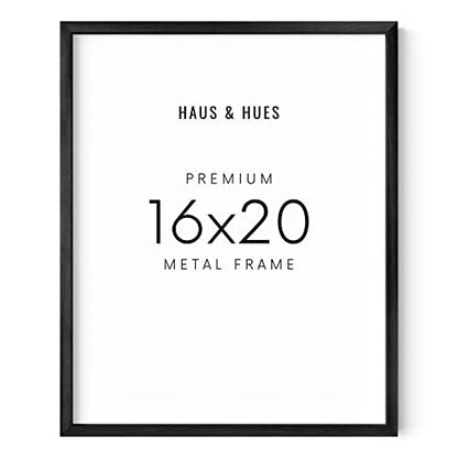 Black Metal Picture Frame (6 Count)