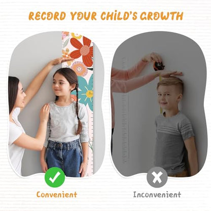 Personalized Name Growth Chart Wall Decor for Kids