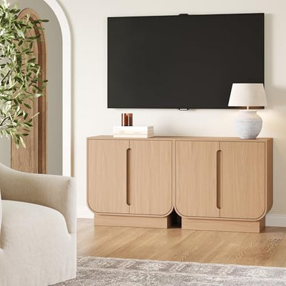 Joey Mid Century Modern Storage Cabinet (2 Count)