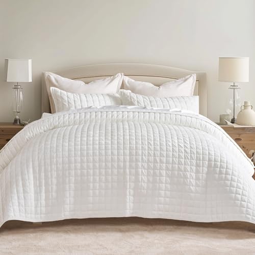 Channel Box Stitch Velvet Quilt Set