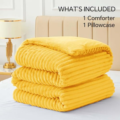 Fleece Twin Twin XL Comforter Set