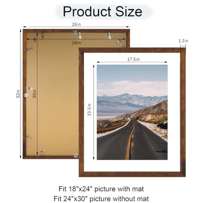 24x30 Picture Frame Set of 4