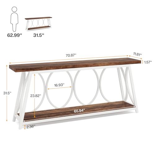 70.9 inch Extra Long Console Table