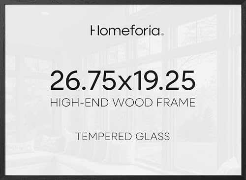 26.75x19.25 Black Oak Puzzle Picture Frame (2 Count)