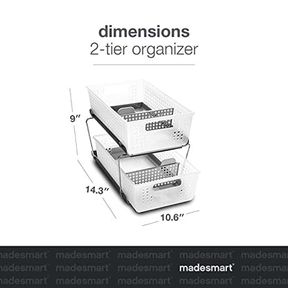 Two Tier Organizer with Dividers