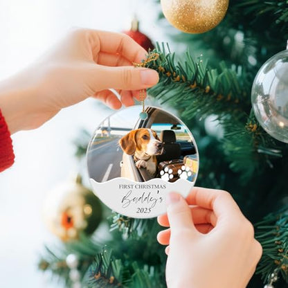 Personalized Dog Photo Ornaments 2026