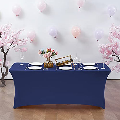 8FT Stretch Spandex Fitted Tablecloth