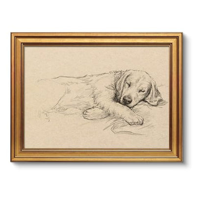 Vintage Gold Framed Wall Art
