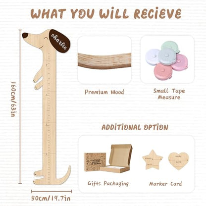 Personalized Name Growth Chart for Wall