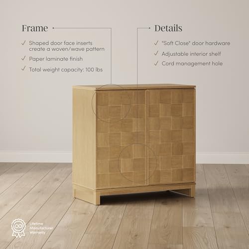 Paige Mid Century Modern Bar Cabinet Credenza