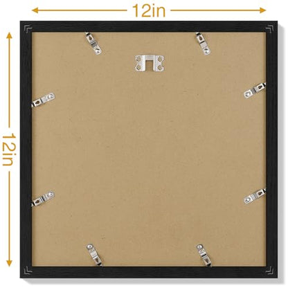 12x12 Picture Frames Set of 9 (9 Count)
