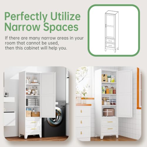Tall Narrow Storage Cabinet