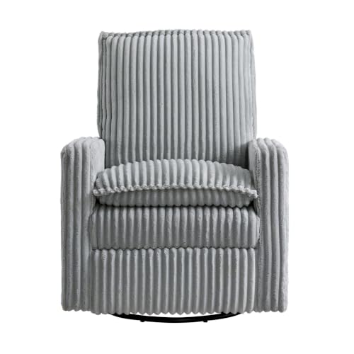 Uptown Power Glider Recliner Rocking Chair 270° Swivel for Nursery and Living Room