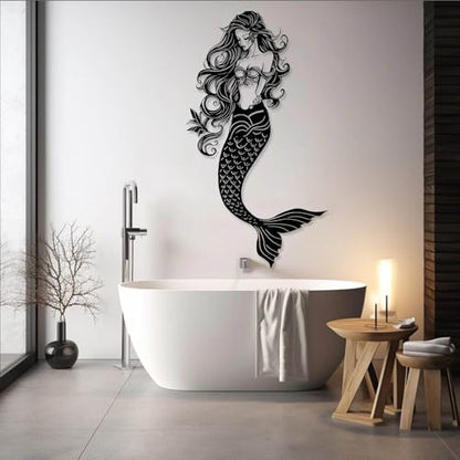 Mermaid Metal Wall Art