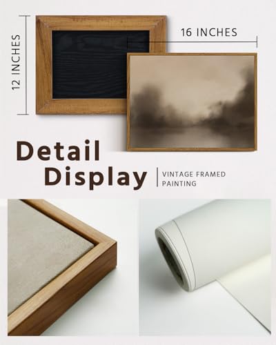 Framed Canvas Wall Art Home Decor Aesthetic for Living Room