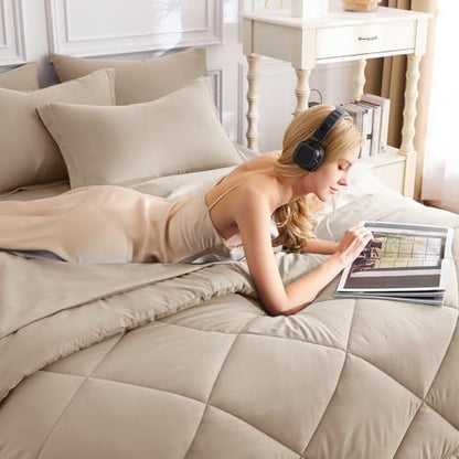 Full Size Comforter Sets Wheat