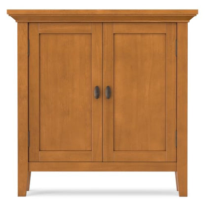 Redmond 32" Solid Wood Cabinet in Light Golden Brown