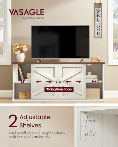 Farmhouse TV Stand for 65'' TV