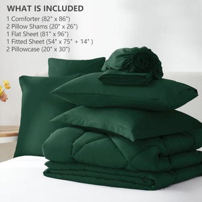 Full Size Comforter Sets Emerald Green