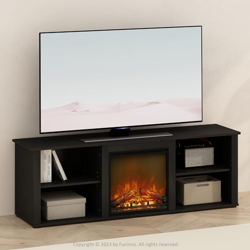 Jensen Fireplace TV Stand