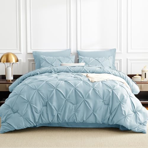Twin XL Comforter Set Light Blue