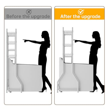 Laundry Organizer Shelves Over the Washer and Dryer Storage Shelf