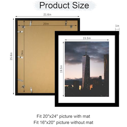 20x24 Picture Frame Set of 4 (4 Count)