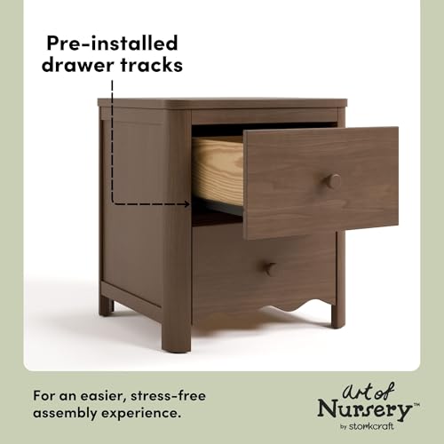 Casablanca 2 Drawer Nightstand