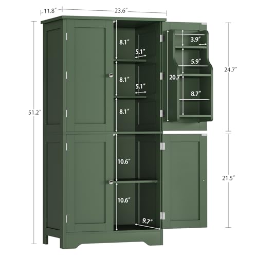 Pantry Cabinet with 4 Doors