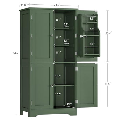 Pantry Cabinet with 4 Doors