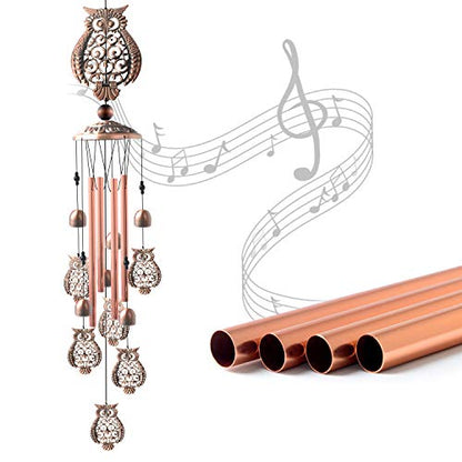 Owls Wind Chimes Outdoor