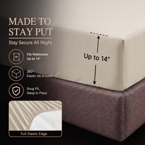 California King Comforter Set Oatmeal