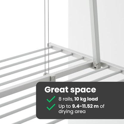 Mini, Folding, Pull Down, Ceiling Laundry Drying Rack, 60 in (5000 Count)