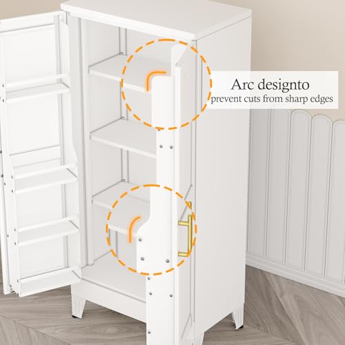 Black Kitchen Pantry Storage Cabinet