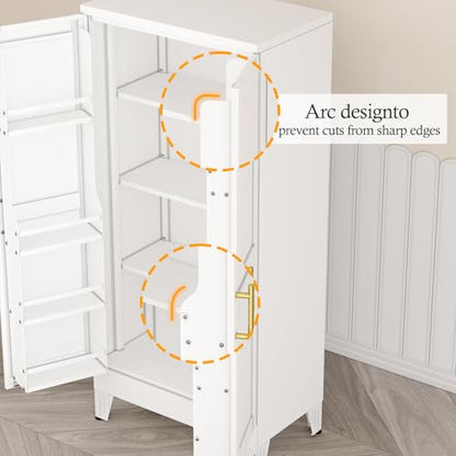 Black Kitchen Pantry Storage Cabinet