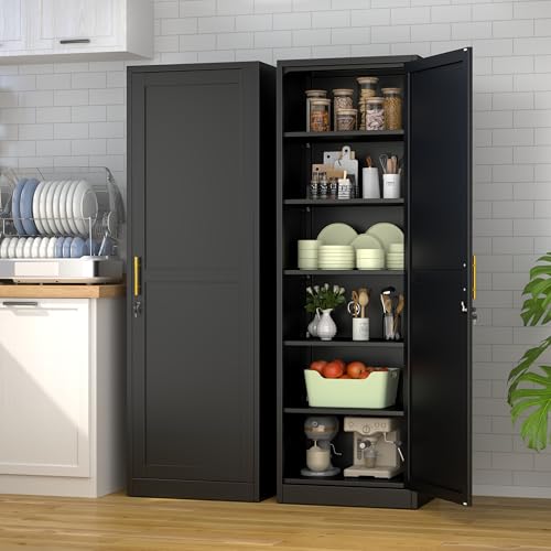 Metal Locker Tall Narrow Storage Cabinet
