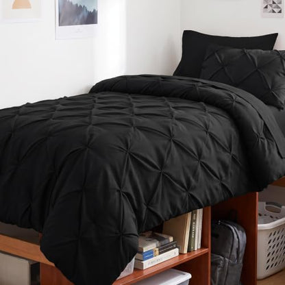 Twin Comforter Set Black