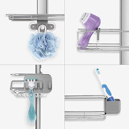 X Large Adjustable Hanging Shower Caddy
