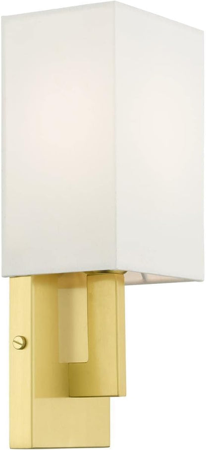 Livex Lighting 51101-12 Meridian Collection ADA 1-Light Wall Sconce Light
