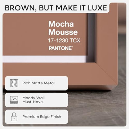 A1 Mocha Poster Frame