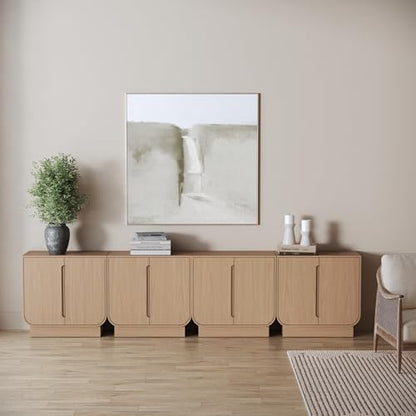 Joey Mid Century Modern Storage Cabinet (4 Count)