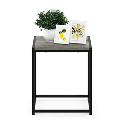 CAMNUS Metal Frame Square Side Table