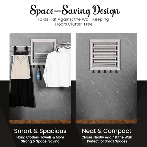 Wall Mounted Drying Rack