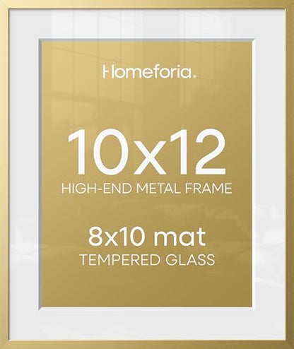 10x12 Gold Picture Frame (3 Count)